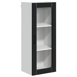 vidaXL Kitchen Cabinet Black 40 x 31 x 100 cm Engineered Wood