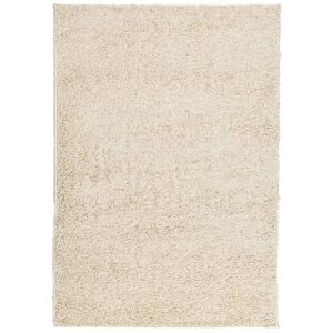 vidaXL Shaggy Rug PAMPLONA High Pile Modern Gold 140x200 cm