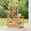 vidaXL Flower Stand 62.5x61.5x101.5 cm Solid Wood Fir