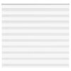 vidaXL Zebra Blind White 155x150 cm Fabric Width 150.9 cm Polyester