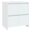 vidaXL 2 Piece Sideboard White Engineered Wood
