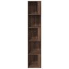 vidaXL Corner Cabinet Brown Oak 33x33x164.5 cm Engineered Wood