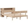 vidaXL Bookcase Bed without Mattress 140x200 cm Solid Wood Pine