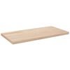 vidaXL Table Top 80x40x2,5 cm Solid Wood Pine Rectangular