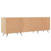 vidaXL TV Cabinet Sonoma Oak 150x30x50 cm Engineered Wood