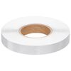 vidaXL Reflective Tape White 2.5 cmx50 m PVC