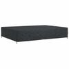 vidaXL Furniture Cover Plain Black 350 x 260 x 90 cm 420D