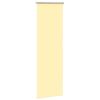 vidaXL Roller Blind Blackout Yellow 45x150 cm Fabric Width 40.7 cm Polyester
