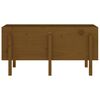 vidaXL Garden Raised Bed Honey Brown 121x50x57 cm Solid Wood Pine