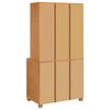 vidaXL Storage Furniture Set with Drawer Brown Engineered wood