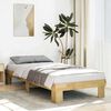 vidaXL Bed Frame without Mattress 90x190 cm Solid Wood Oak