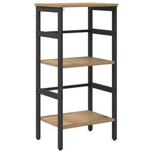 vidaXL Bookshelf Artisan Oak 40 x 29.5 x 81 cm Engineered Wood