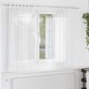 vidaXL Voile Curtains with Loops 2 pcs White 140x175 cm