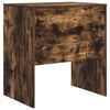 vidaXL Desk Smoked Oak 70 x 50 x 76 cm