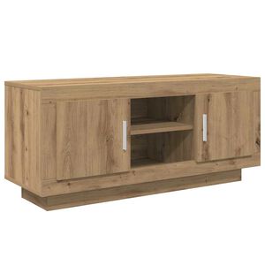vidaXL TV Cabinet Artisan Oak 102 x 35 x 45 cm Engineered Wood