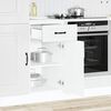 vidaXL Kitchen Base Cabinet Kalmar White Engineered Wood