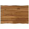 vidaXL Live Edge Table Top 90 x 40 x 3.2 cm Rectangular