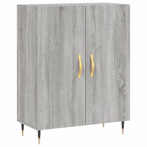 vidaXL Sideboard Grey Sonoma 69.5x34x90 cm Engineered Wood