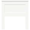vidaXL Headboard with Headboard White 100 cm Engineered Wood