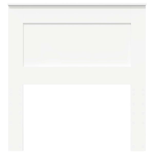 vidaXL Headboard with Headboard White 100 cm Engineered Wood