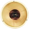vidaXL Industrial Hanging Lamp 25 W Brass Round 19 cm E27