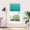 vidaXL Pleated Blind Petrol Green 100x200 cm Fabric Width 99.4 cm Polyester