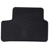 vidaXL Car Mat 4 pcs Black TPE