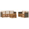 vidaXL Sofa Sets 6 pcs Solid Acacia Wood