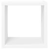 vidaXL Wall Cube Shelves 6 pcs White 22x15x22 cm