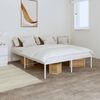 vidaXL Metal Bed Frame without Mattress White 160x200cm