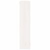 vidaXL Radiator Cover White 108.5x19x84 cm Solid Wood Pine