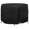 vidaXL Garden Furniture Cover 6 Eyelets &Oslash;125x75 cm Round