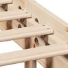 vidaXL Bed Frame without Mattress 75x190 cm Small Single Solid Wood Pine