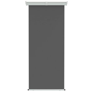 vidaXL Balcony Side Awning 100% polyester iron steel