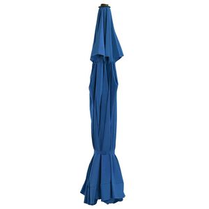 vidaXL Replacement Fabric for Outdoor Parasol Azure Blue 515 cm