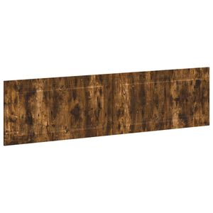 vidaXL Wall-Mounted Headboard UTRECHT Smoked Oak Engineered Wood