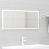 vidaXL 2 Piece Bathroom Furniture Set White Engineered Wood