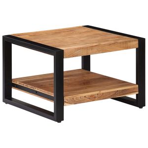 vidaXL Coffee Table 60x60x40 cm Solid Acacia Wood