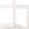 vidaXL Kids Bed Frame White 70x140 cm Solid Wood Pine