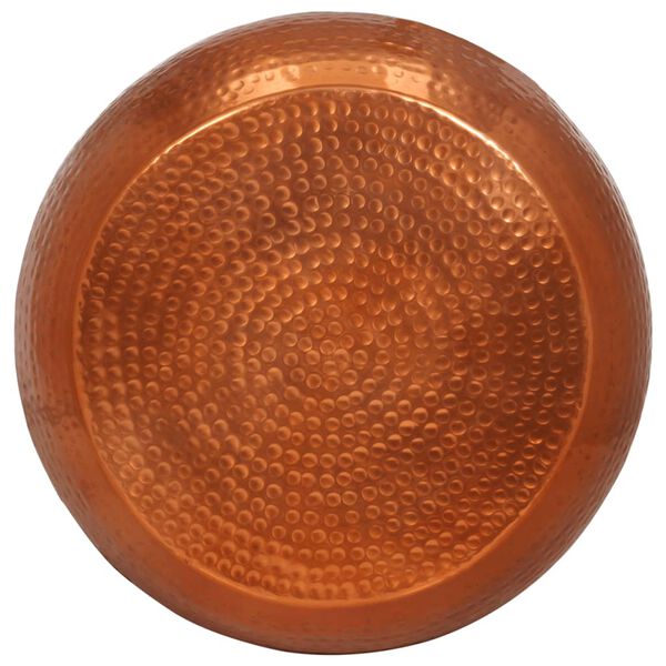 vidaXL Coffee Table Brass &Oslash;55x28 cm Aluminium