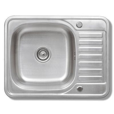 Kitchen Sink Stainless Steel Square With Drain