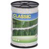 Neutral Electric Fence Polywire Classic 500m White