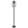 vidaXL Outdoor Floor Lamp Black 100 cm Stainless Steel
