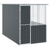 vidaXL Bird Cage Anthracite 165 x 318 x 200 cm Galvanised Steel