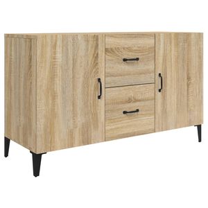 vidaXL Sideboard Sonoma Oak 100x36x60 cm Engineered Wood