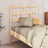 vidaXL Bed Headboard 96x4x100 cm Solid Wood Pine