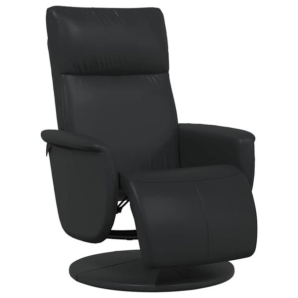 vidaXL Massage Recliner Chair Black 71 x 90 x 105 cm Faux Leather
