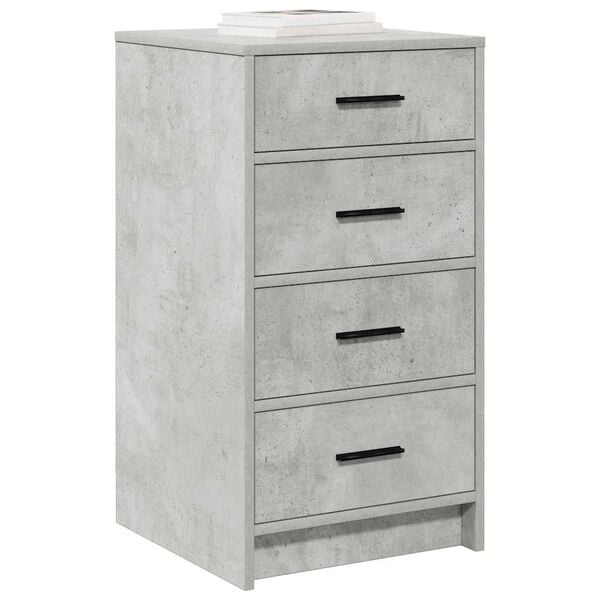 vidaXL Sideboard Concrete grey 40 x 41 x 75 cm Engineered wood
