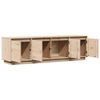 vidaXL TV Cabinet 156x37x45 cm Solid Wood Pine