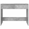 vidaXL Desk with Drawer Concrete Grey 100 x 50 x 78 cm Engineered Wood